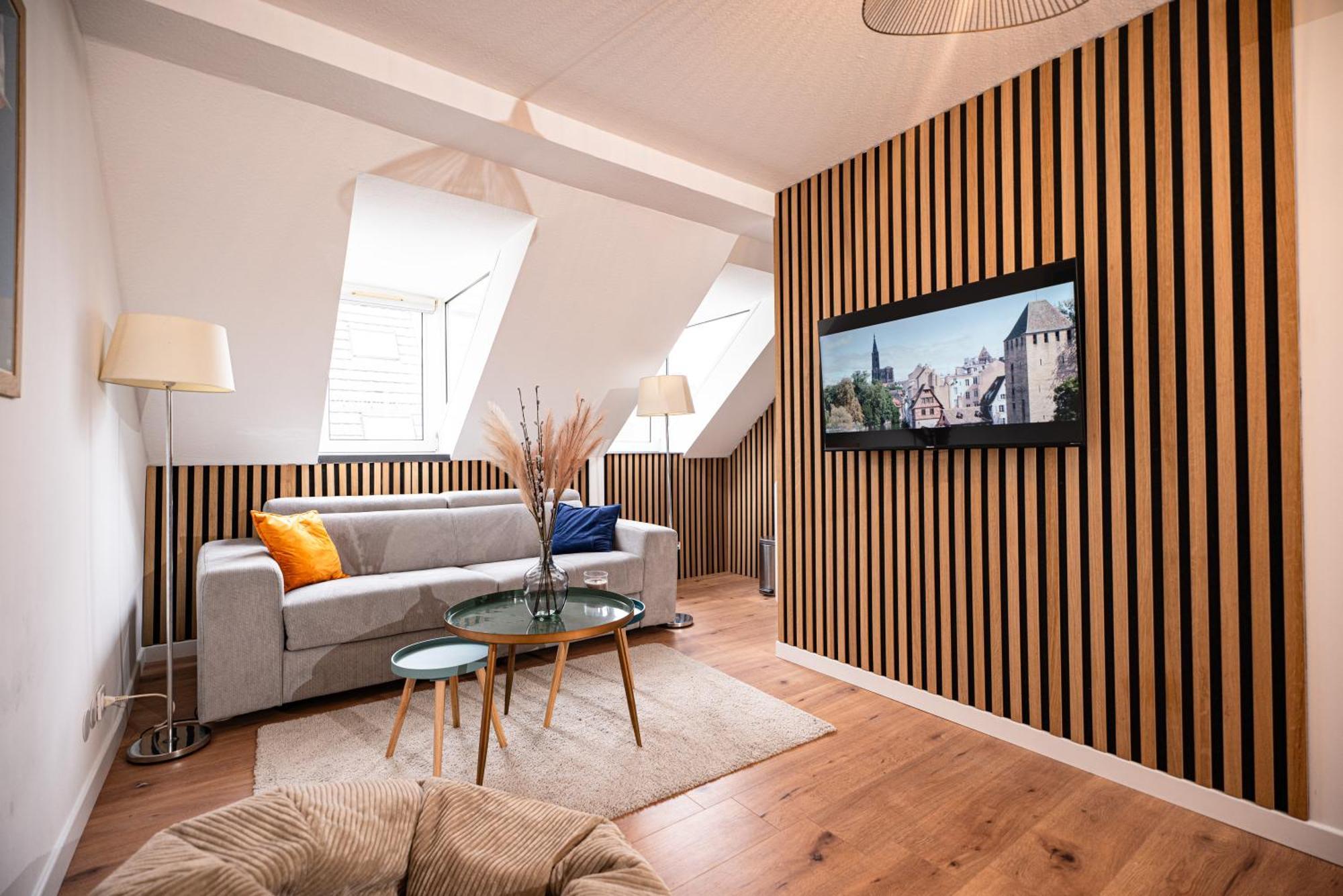 Moderne T2 Centre Sauna Wifi Home Office Netflix Страсбург Екстериор снимка